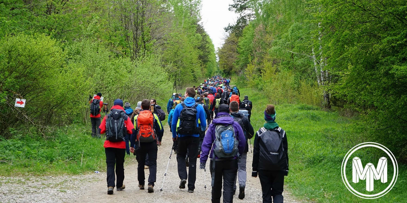 Megamarsch im Weserbergland in Rinteln